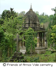 Old picture of the tomb