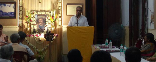 Jawhar Sircar speaks at the Museum